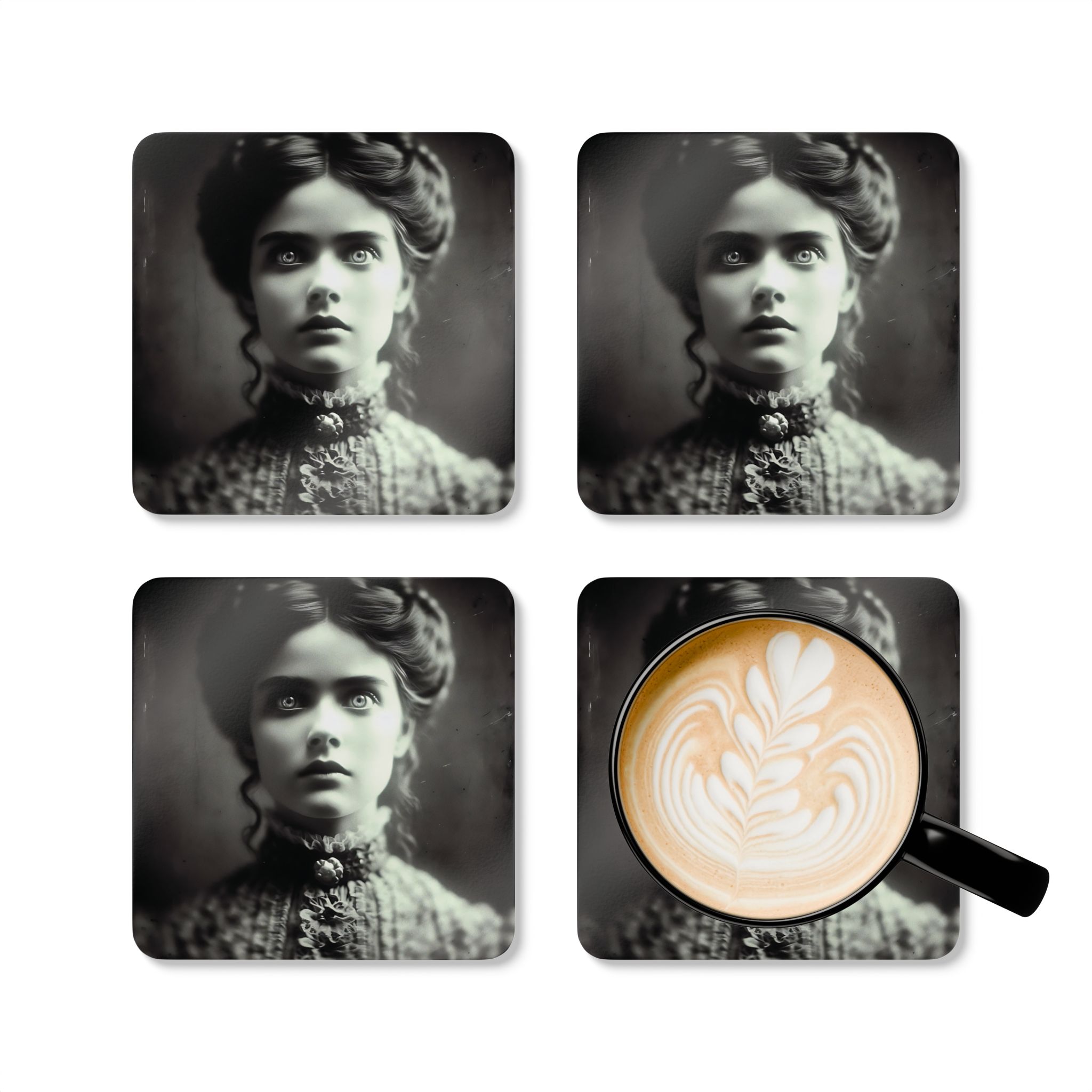 Ava Dark Coasters
