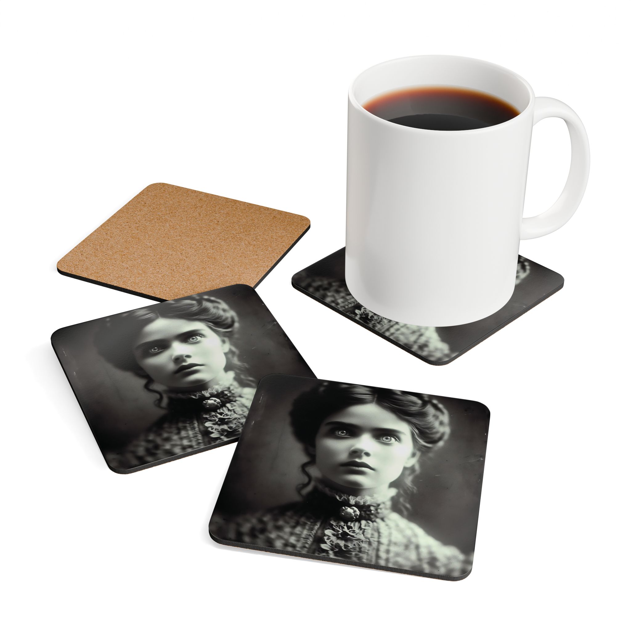 Ava Dark Coasters
