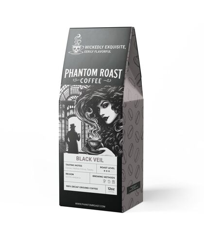 Black Veil Medium Roast Decaf Coffee