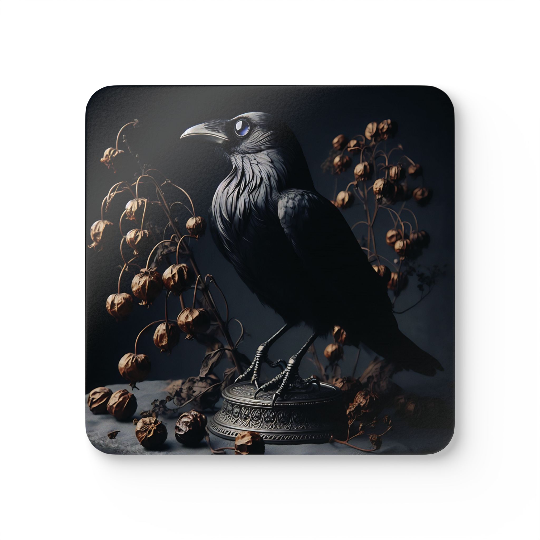 Darkest Raven Coasters