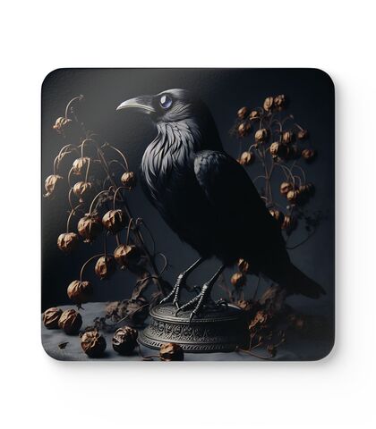 Darkest Raven Coasters