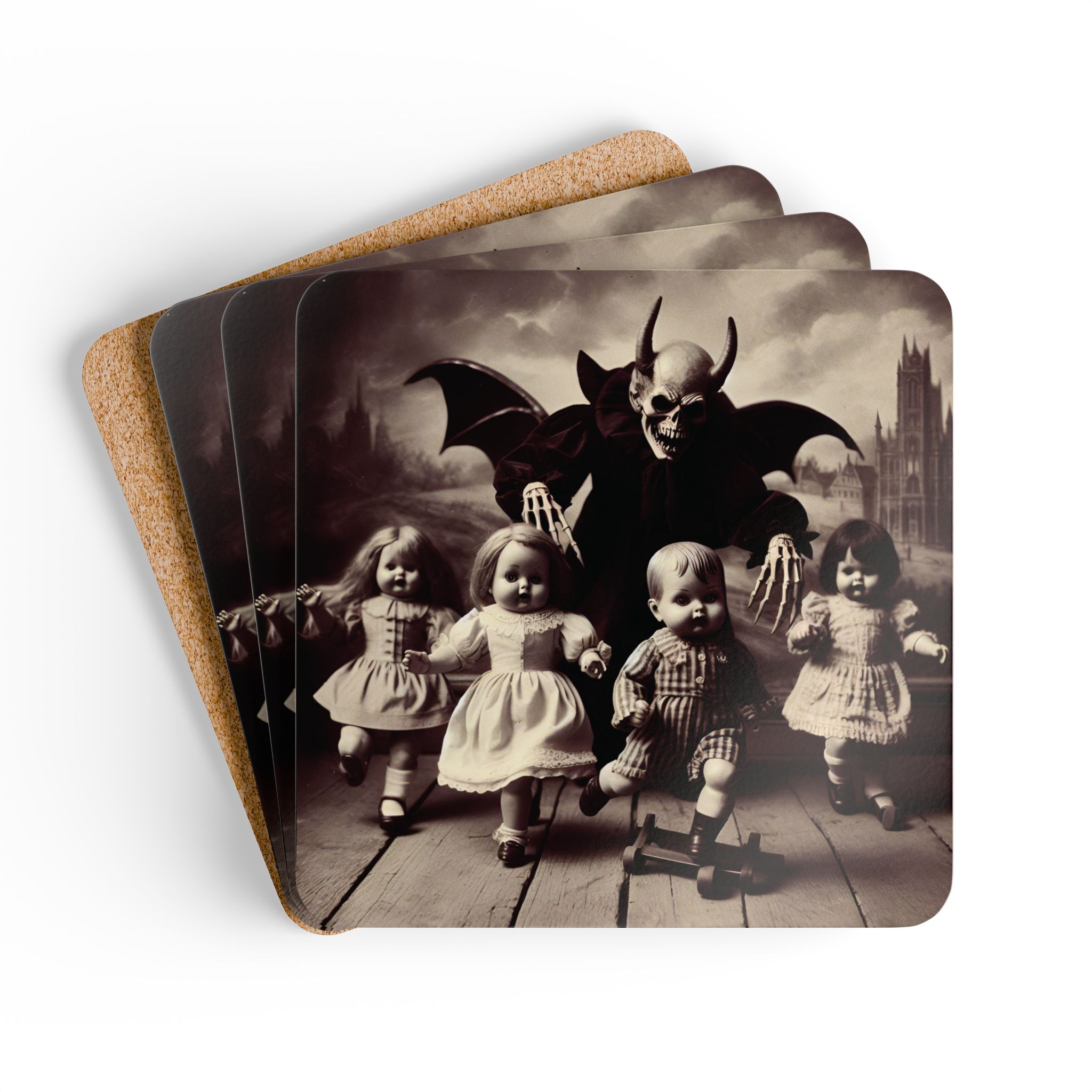 Devil's Dolls Coasters