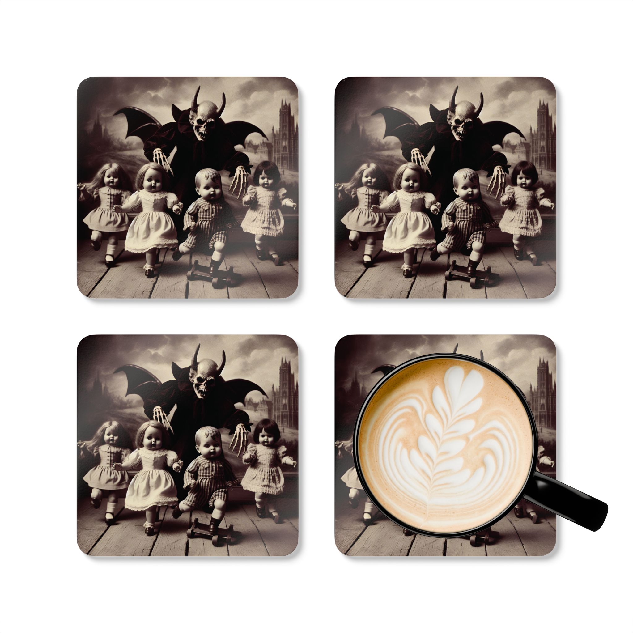 Devil's Dolls Coasters