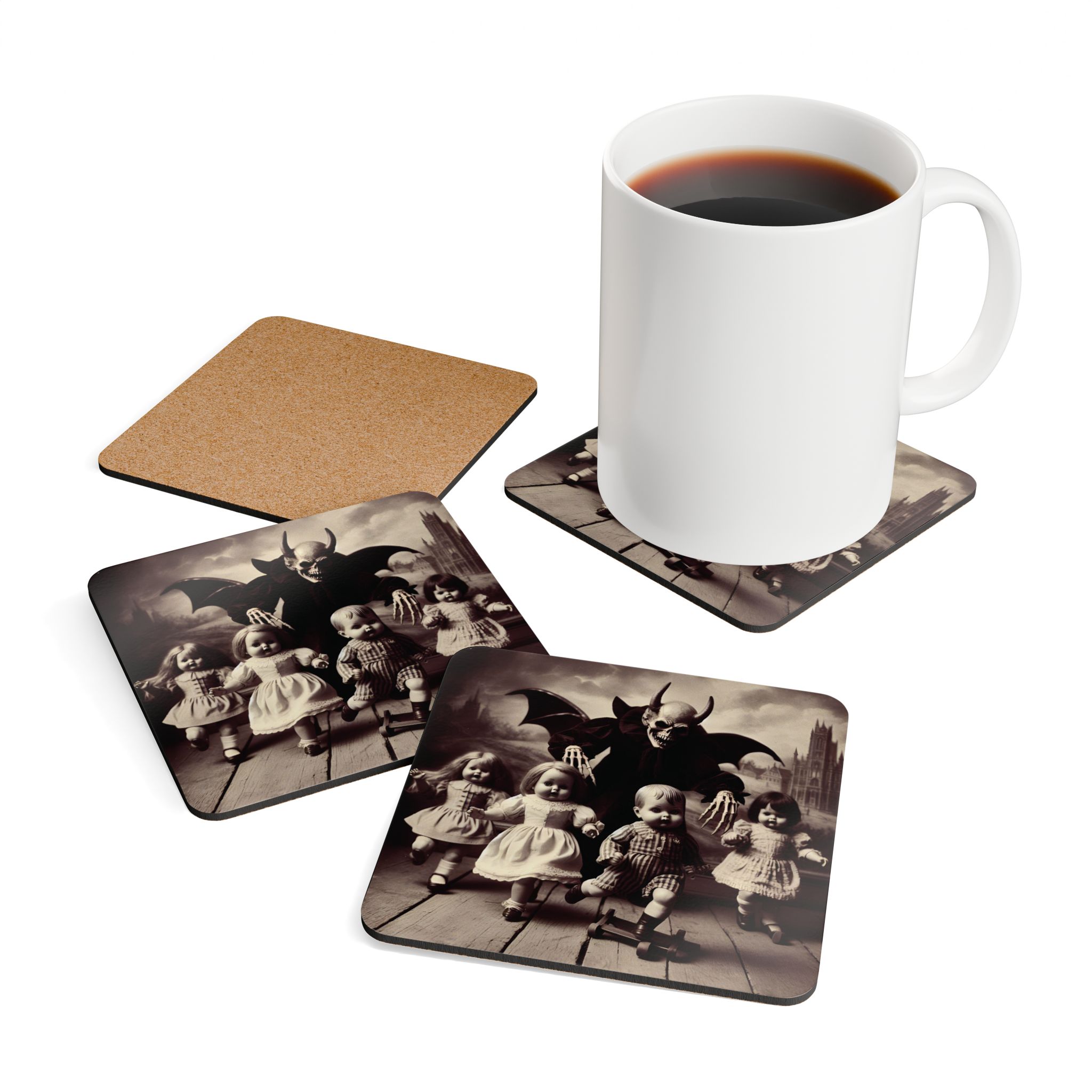 Devil's Dolls Coasters