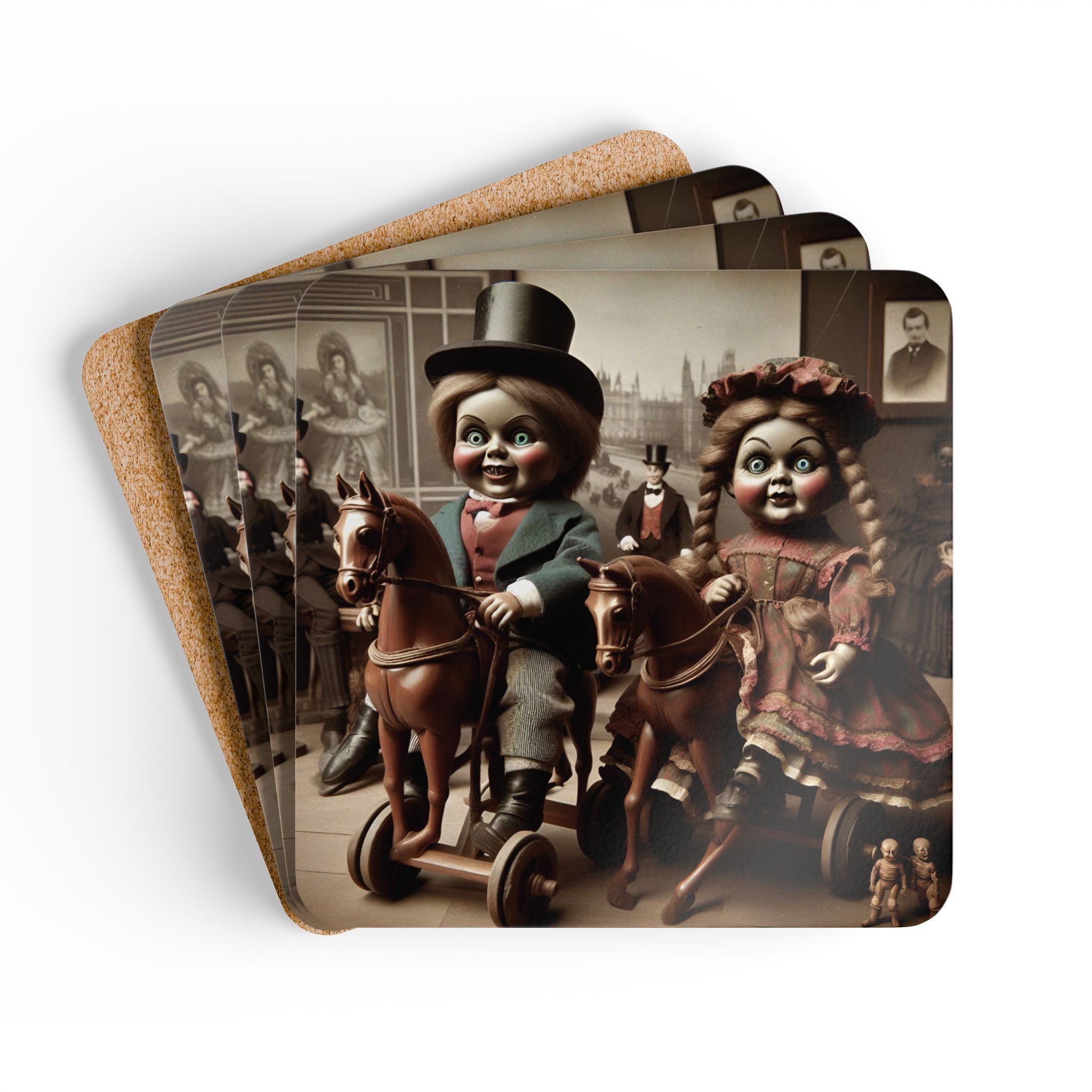 Double Trouble Coasters