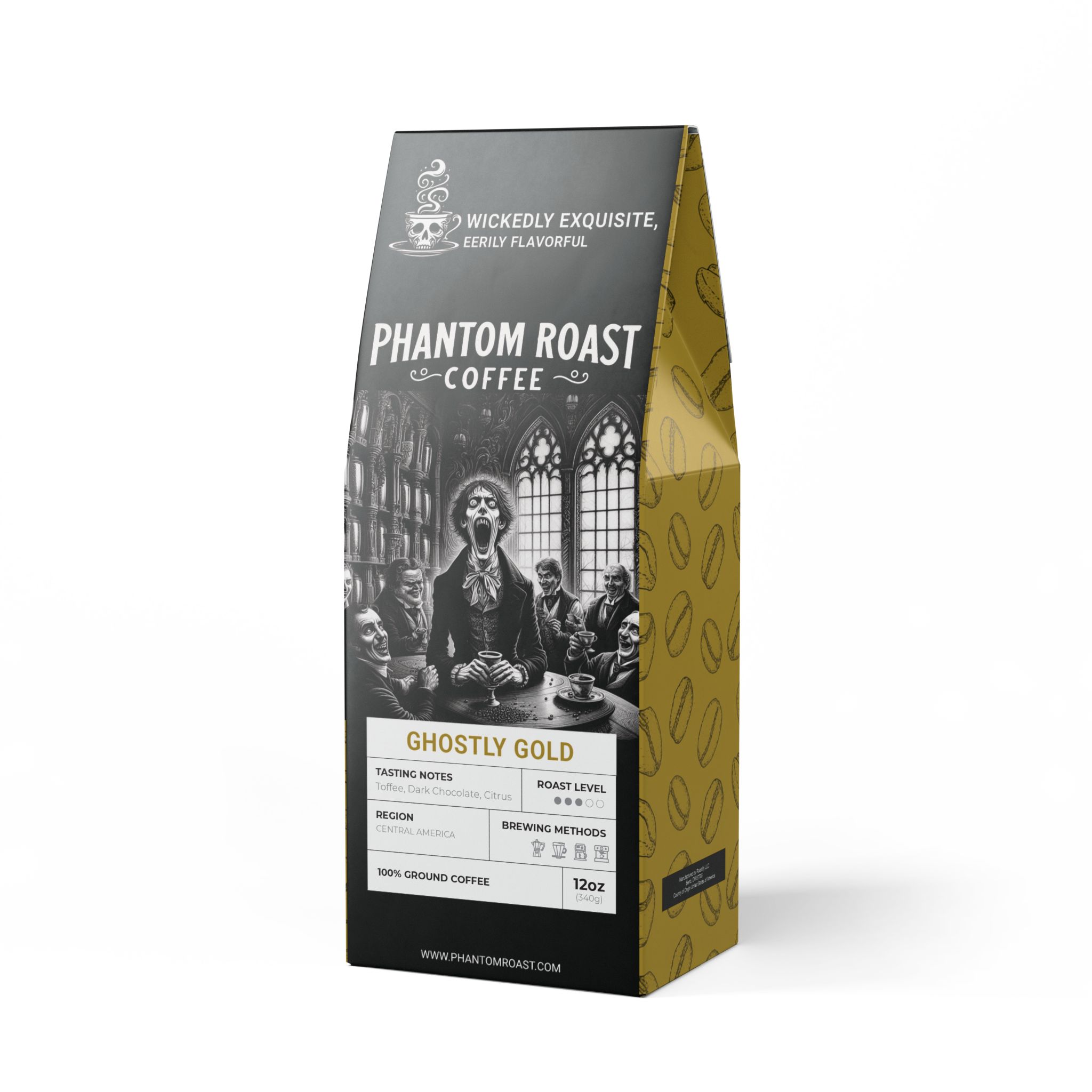 Ghostly Gold Medium Roast Coffee