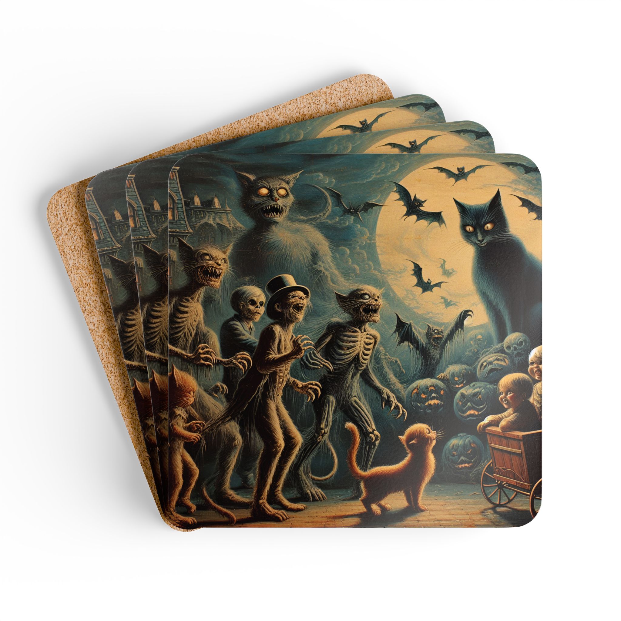 Night Ghouls Coasters