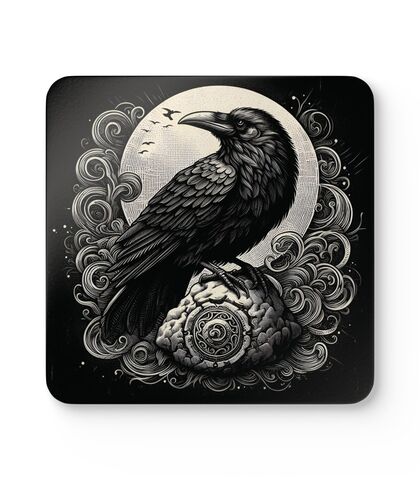 Raven's Death Watch Coasters