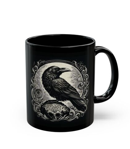 Raven's Grim Throne Mug