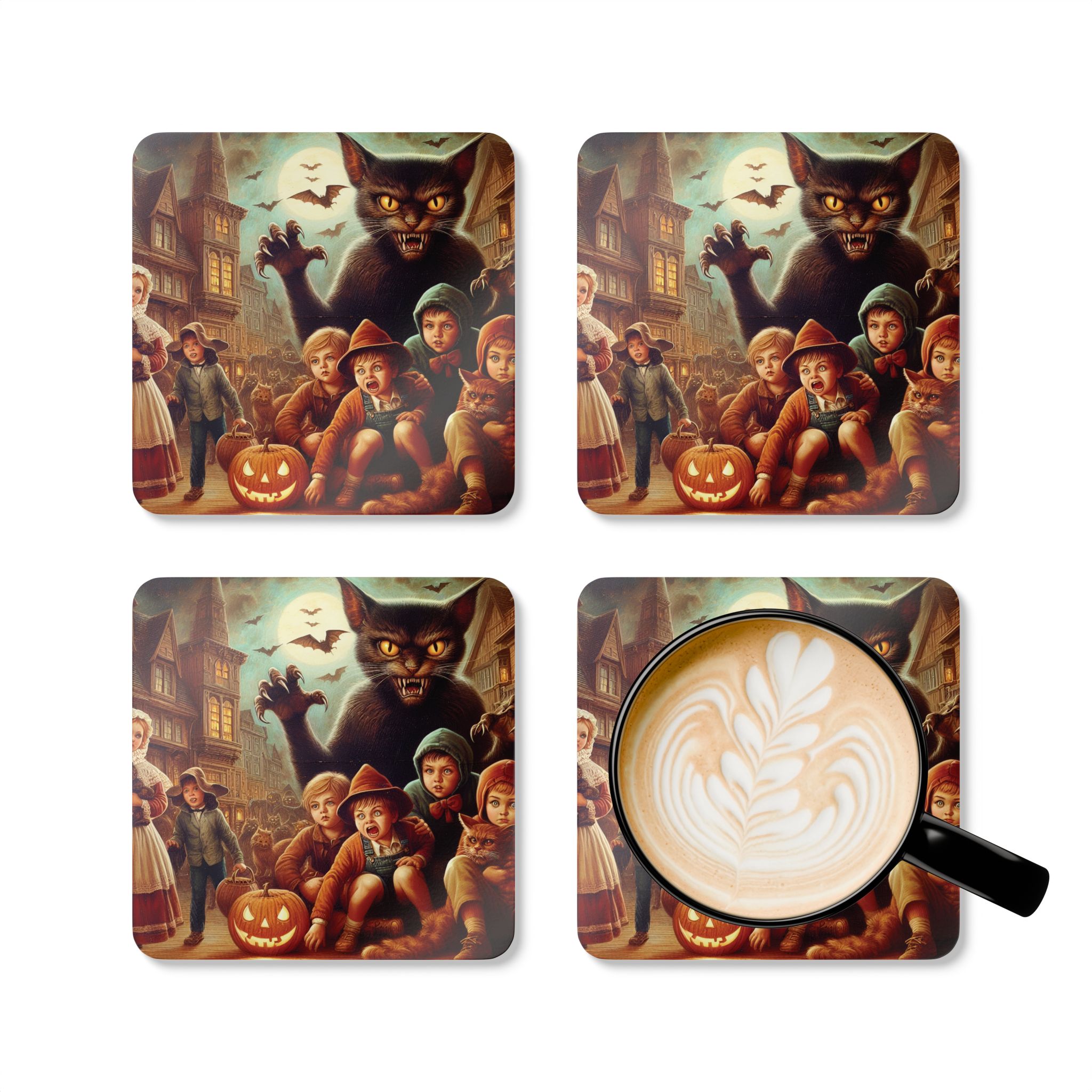 Scaredy Cat Coasters