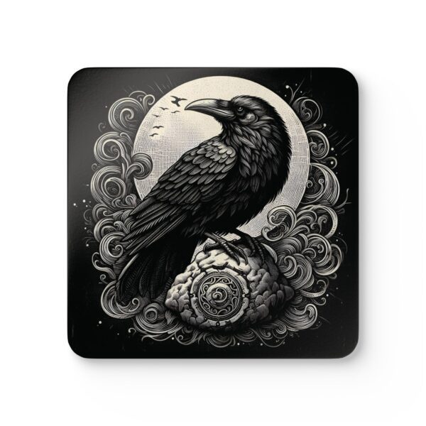 Raven's Death Watch Coaster Set