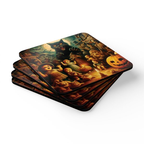 Fright Scene Coaster Set