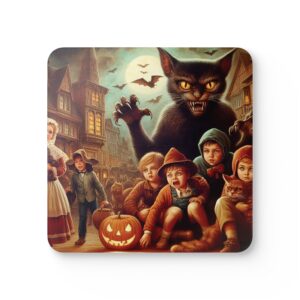 Scaredy Cat Coaster Set